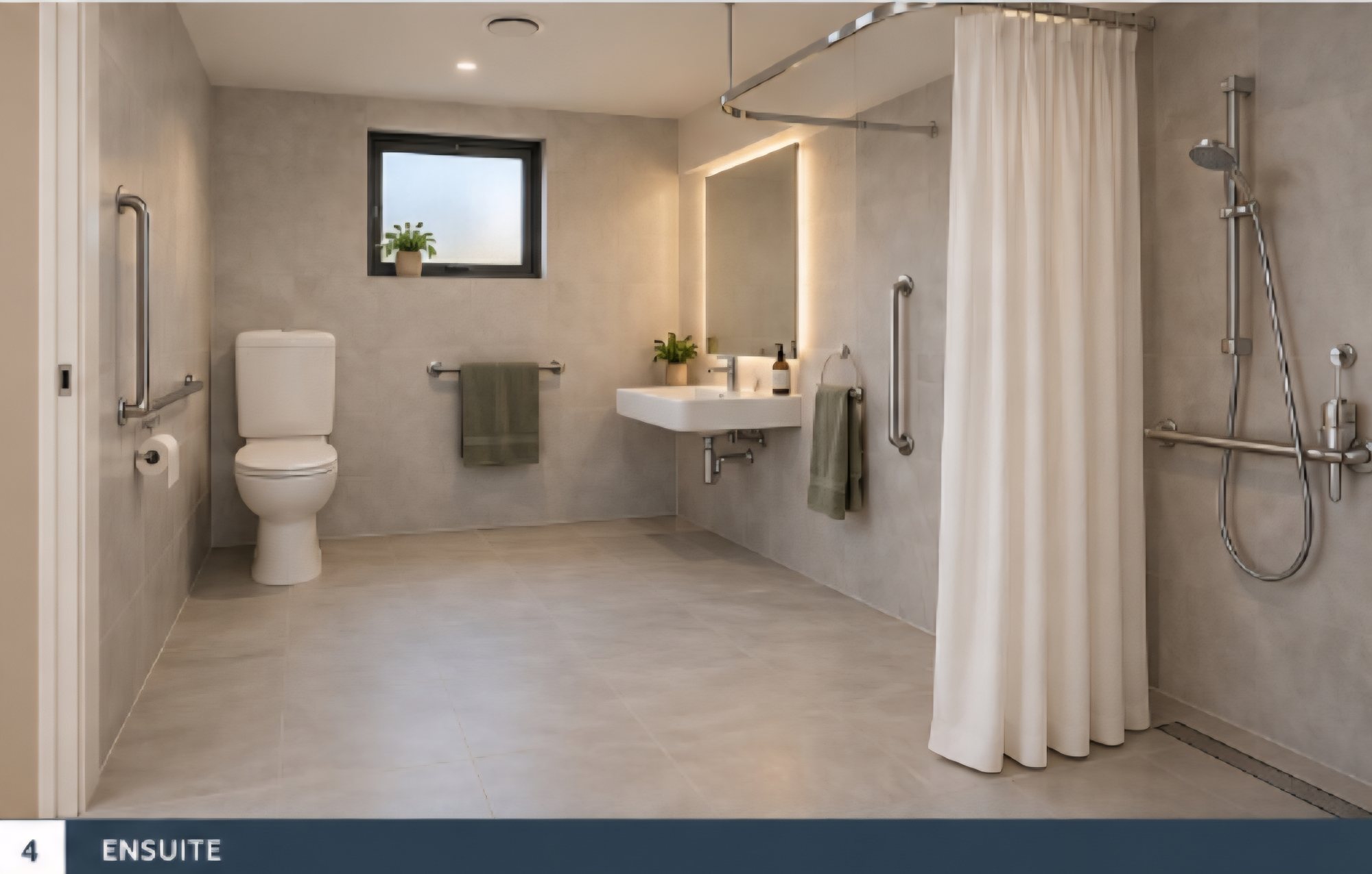 The Independence ensuite drawing